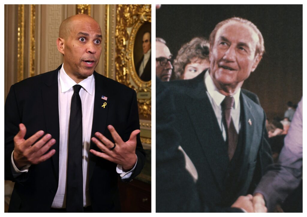 The Famous Racist Who Haunted Cory Booker’s Record-Breaking Filibuster