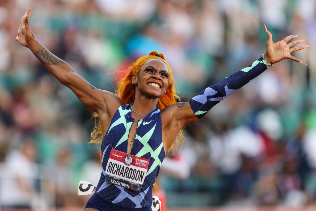 Sha’Carri Richardson, aka ‘That Girl,’ Set to Take On Team Jamaica’s Tokyo Olympic 100 Meter Medalists