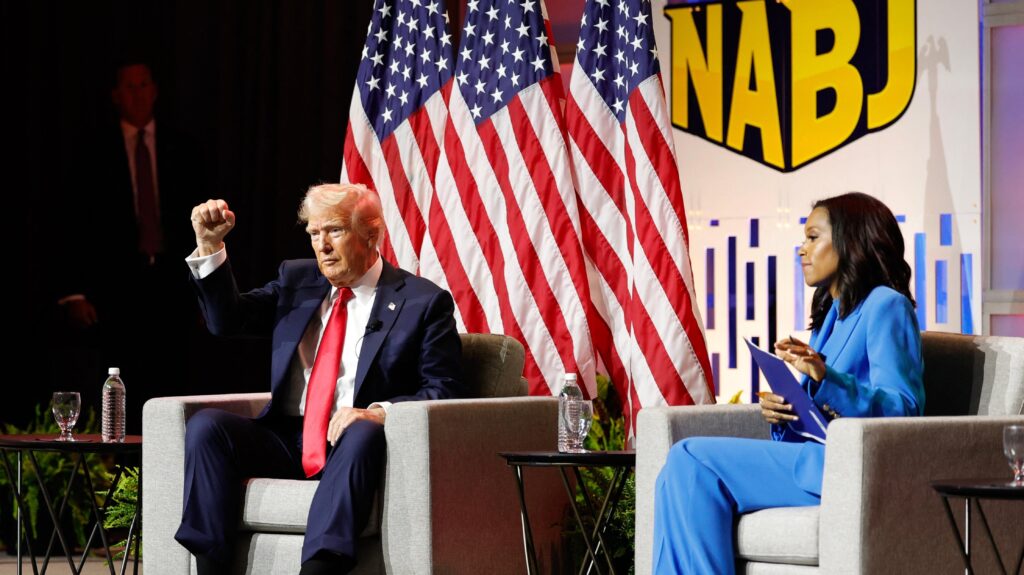 Did Black Journalists Get Played by Inviting Trump to Its NABJ Convention in Chicago?