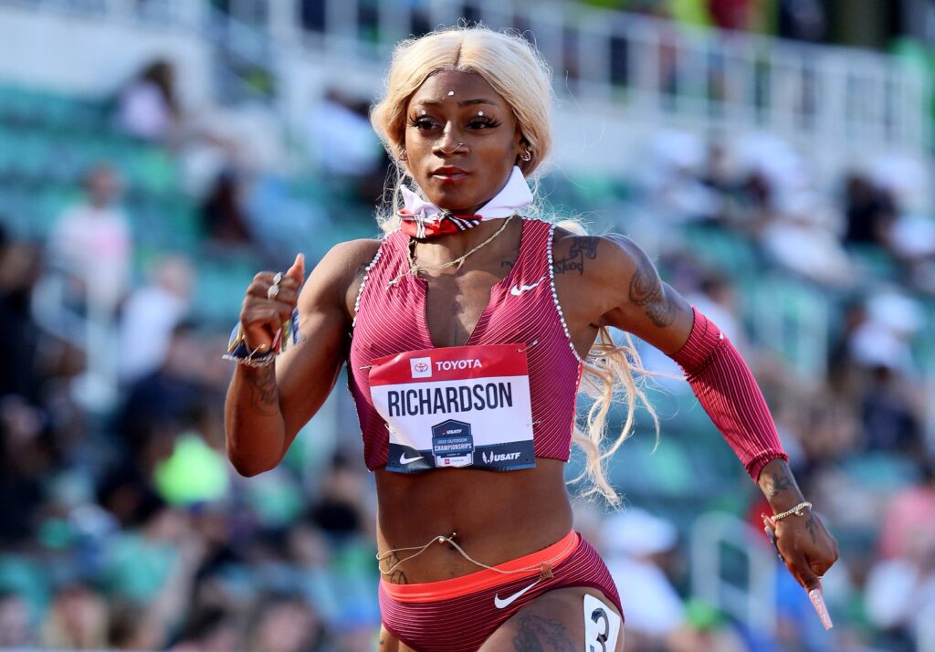 Sha’Carri Richardson Beats Olympic Champion Elaine Thompson-Herah at Meet in Switzerland