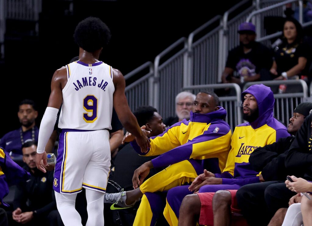 Basketball Twitter Is Already Tired of LeBron and Bronny James Making History