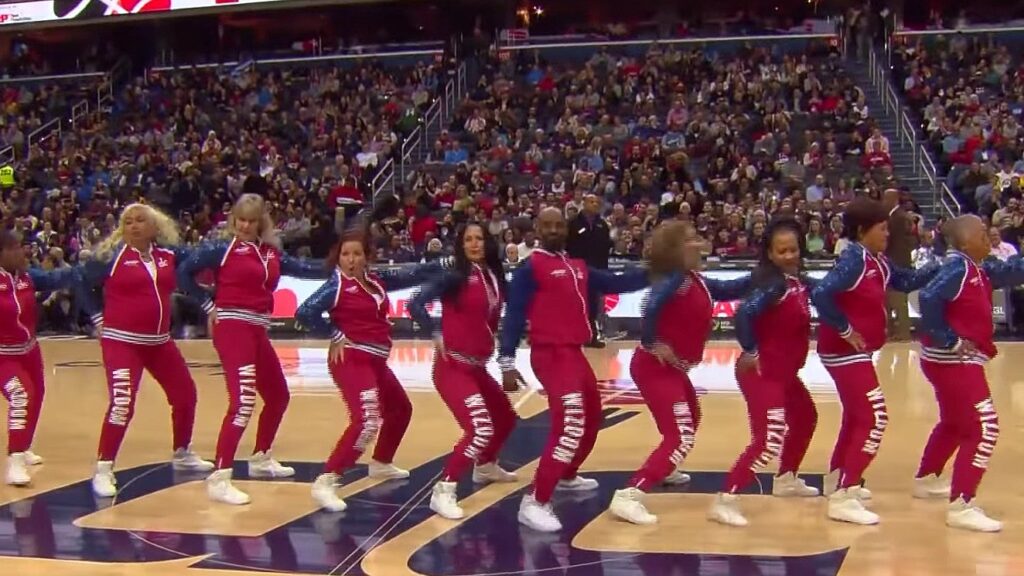 Watch: Washington Wizards’ Wizdom Dance Squad Milly Rocks, Twerks and Tootsie Rolls, and They're All Older Than 50