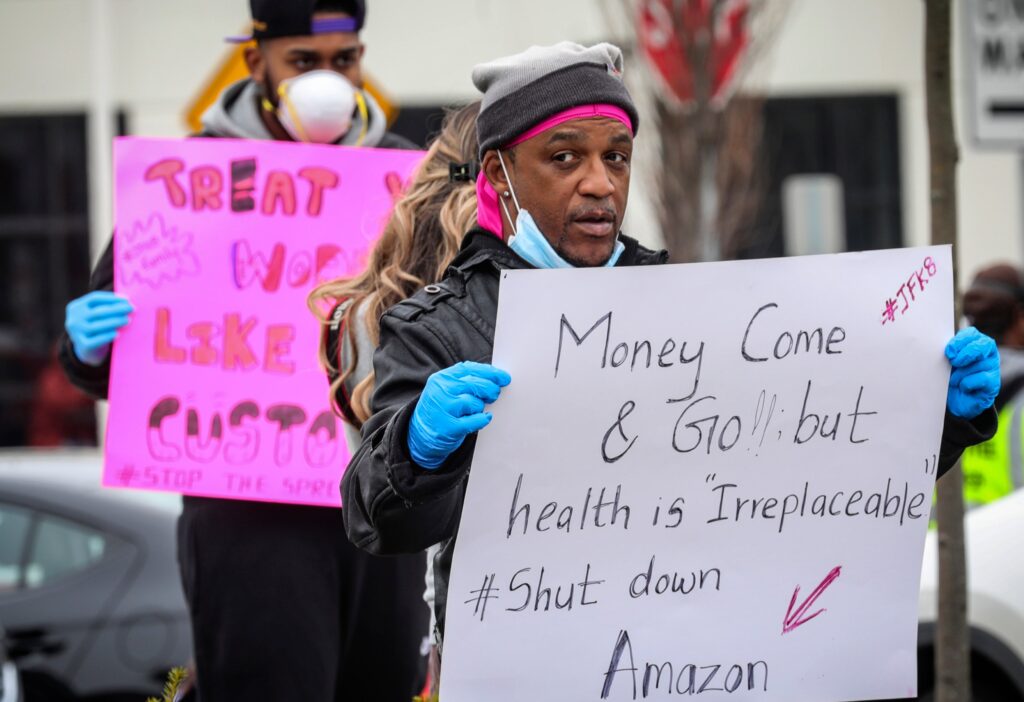 Former Amazon Worker Files Lawsuit Claiming Company Put Black and Latinx Employees at Higher Risk for COVID-19