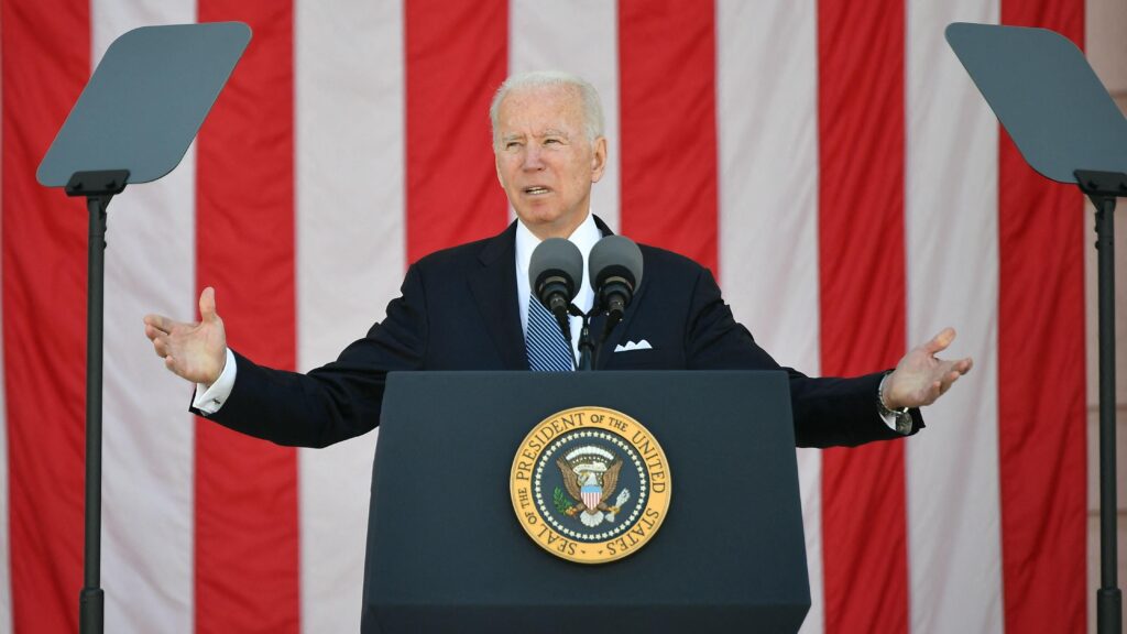 Biden Plans to Address Racist Stuff by Saying Things at Tulsa Ceremony