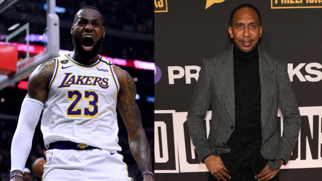 LeBron Breaks Silence On Stephen A. Smith Feud In the Shadiest Way
