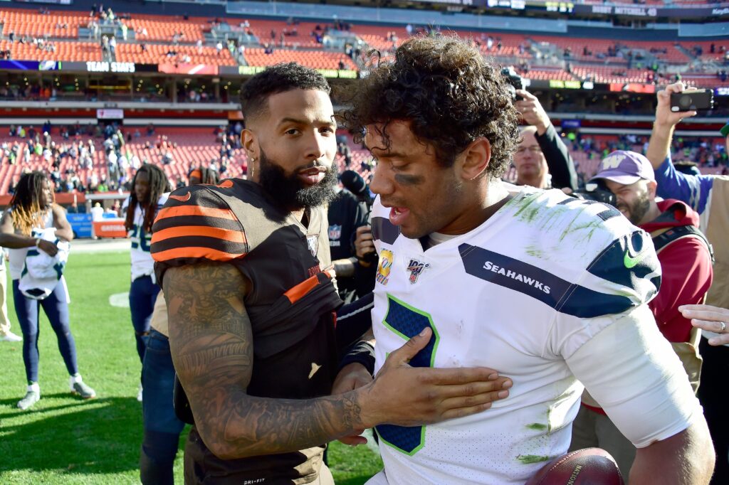 Russell Wilson Is Finally Cleared to Return. Could Odell Beckham Jr. Be Joining Him?