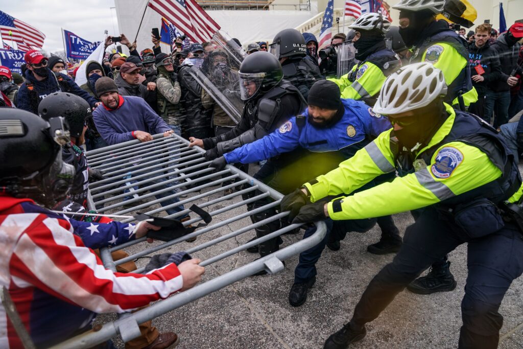 7 Capitol Police Officers Sue Trump, Allies, and Members of Pro-Trump Extremist Groups for Jan. 6 Insurrection