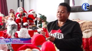Black Woman in New Jersey Has Accumulated an Impressive Collection of Black Santas