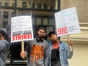What a Black Reporter Discovered Behind The Netflix Picket-Line