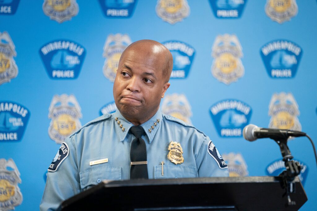 First Black Minneapolis Police Chief Retires After 30 Years with Department
