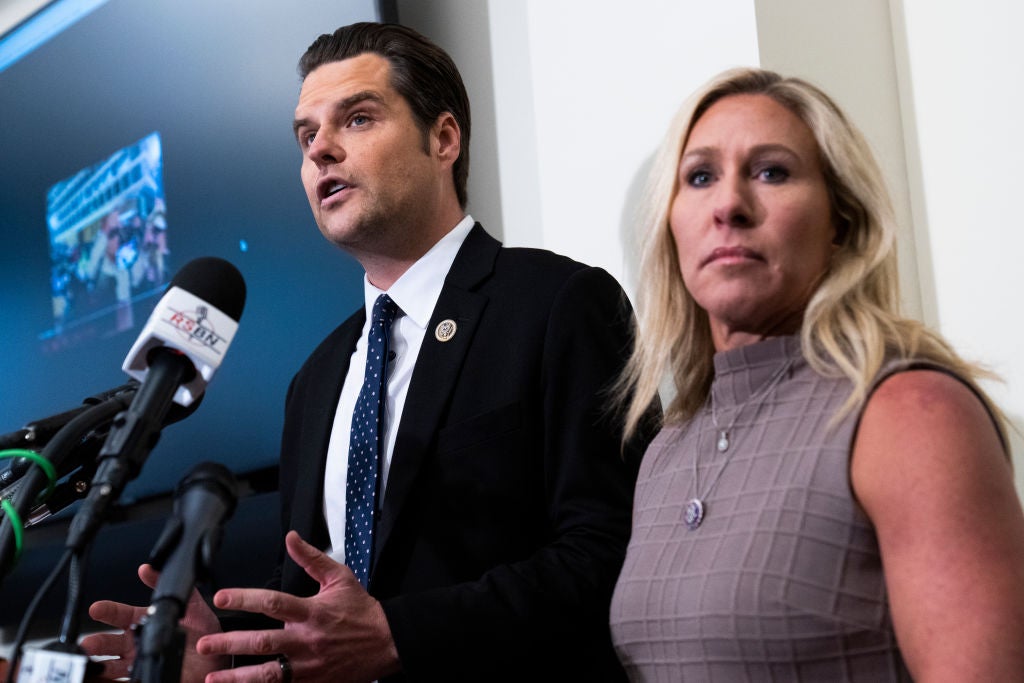Far Right Reps. Matt Gaetz and Marjorie Taylor Greene: “We’re Proud of the Work We Did on Jan. 6th…”