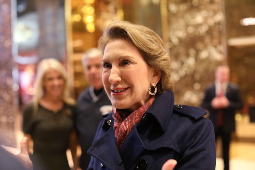 Carly Fiorina Is Somehow Both for Impeachment AND Re-election