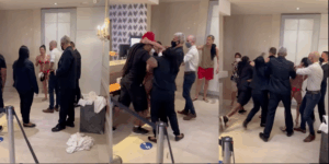 Karen Attacks a Black Man After He Was Allegedly Served First at a Hilton Hotel in Rio De Janeiro