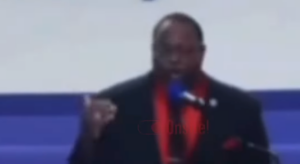 Internet Responds to This Black Pastor Threatening Ski Mask-Wearing Young Folks From the Pulpit