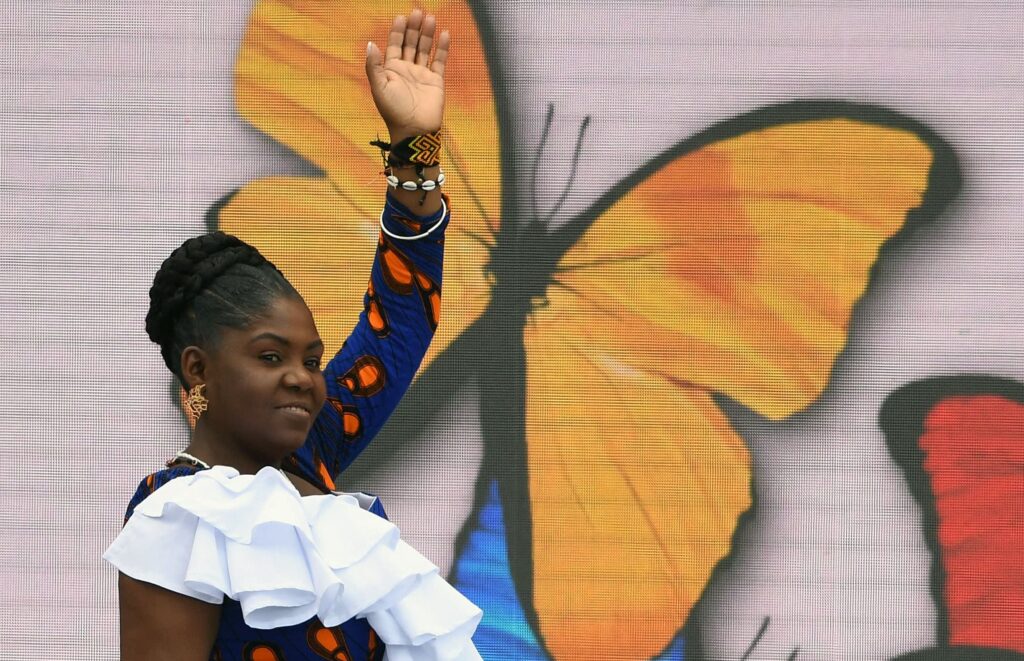 Young Black Designer Dresses The First Afro-Colombian Woman Vice President