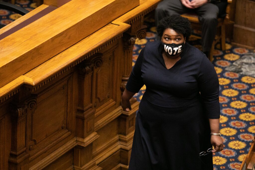 Stacey Abrams Spent $1.4 Million on Private Security Fighting for Voting Rights