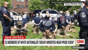 U-Haul Full of White Supremacists Ready to Disrupt Pride Event, Arrested