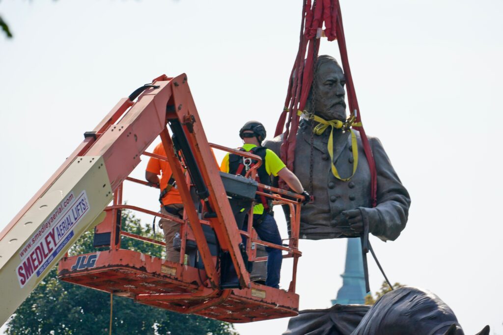 Good Riddance: Robert E. Lee Statue Finally Taken Down in Virginia