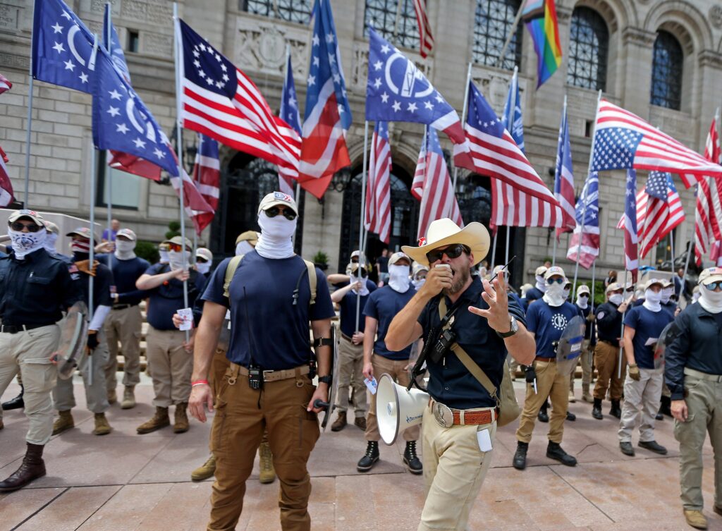 White Supremacists Marched Through Downtown Boston Last Weekend
