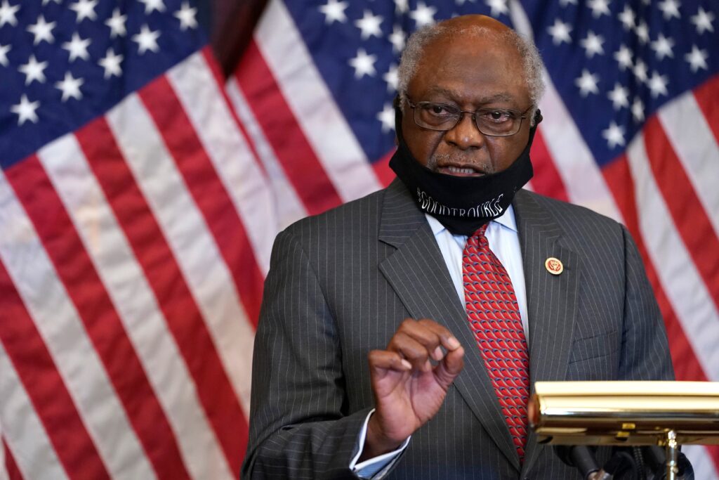 Rep. James Clyburn Blames ‘Defund the Police’ for Congressional Democrats’ Lackluster Election Results