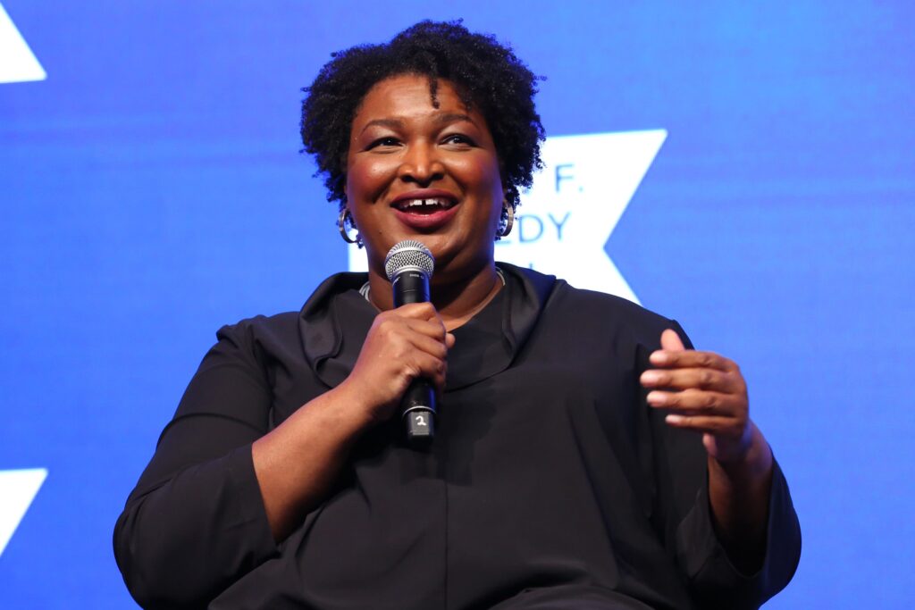 Thanks, Trump! Stacey Abrams Has Early Advantages in Georgia