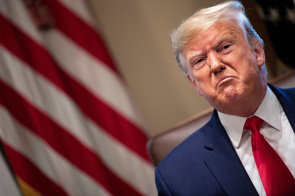 Trump on Colin Powell’s Death: ‘He Made Plenty of Mistakes, but Anyway, May He Rest in Peace!