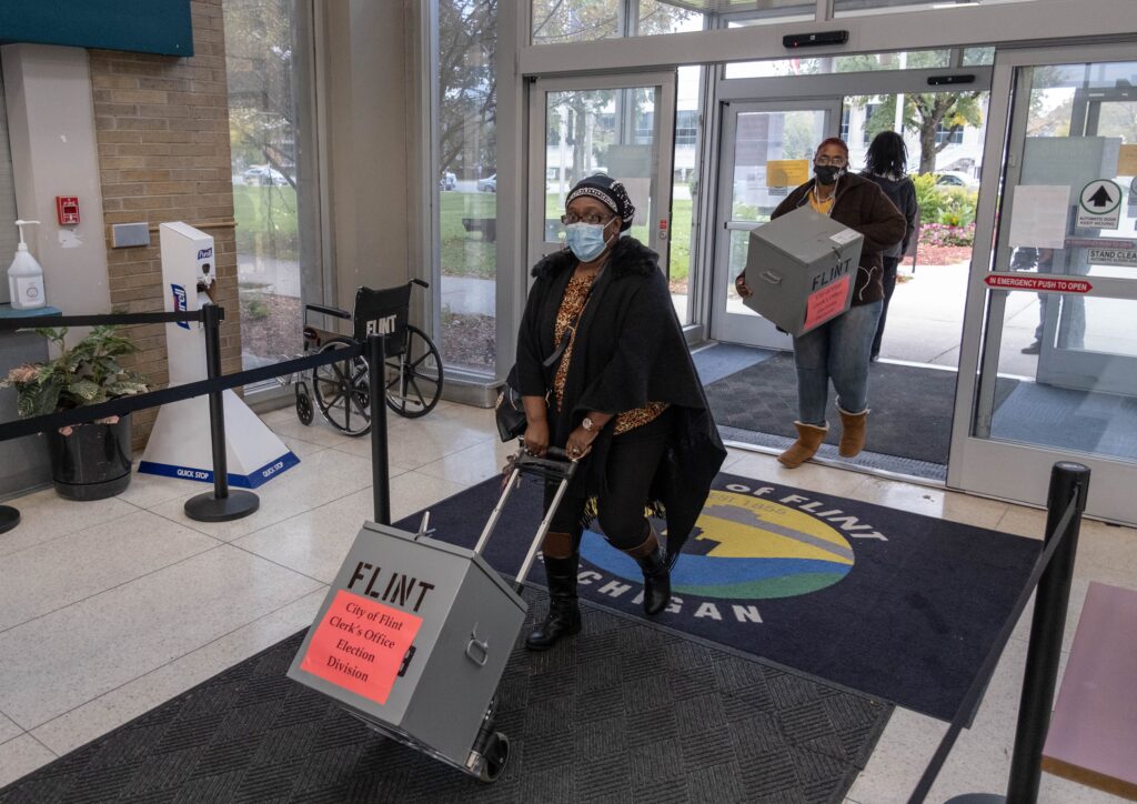 Robocall Disinformation Campaign Tells Flint Voters to Avoid Long Lines and Vote After Election Day