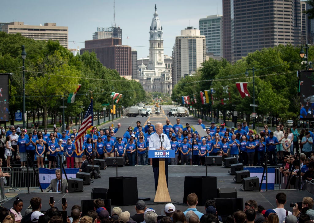 Biden’s World: Joe Flexing a Commanding Lead in New Poll