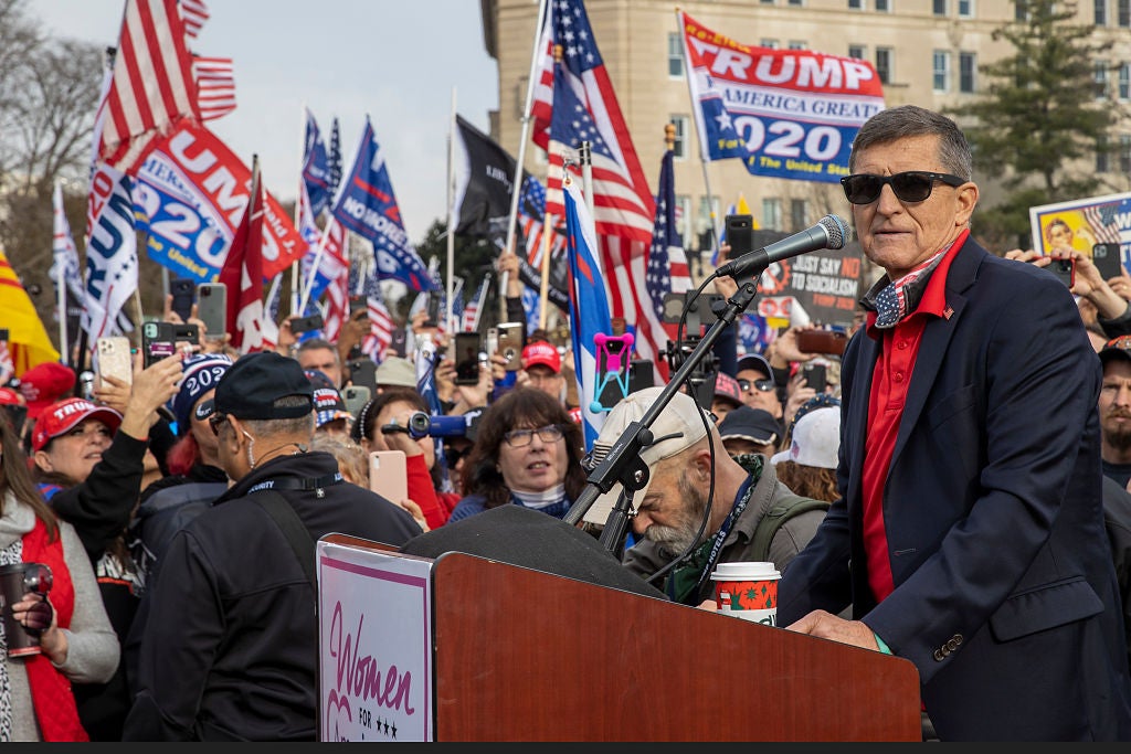 Michael Flynn Was Gifted an AR-15, So of Course He Threatened to Shoot Someone in Washington, D.C.