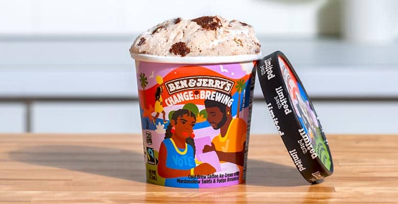 Ben and Jerry Pushing Black Voter Turnout With New Ice Cream Rebrand