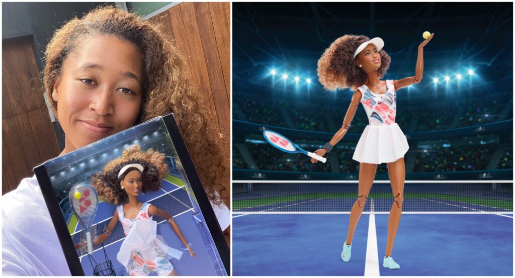 After Snagging Big Wins at the ESPY Awards, Naomi Osaka Is Honored With Her Own Barbie