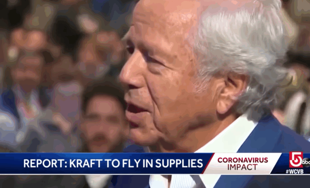 Trump-Supporting Piece of Shit Robert Kraft Does the Least He Can Do