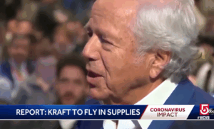 Trump-Supporting Piece of Shit Robert Kraft Does the Least He Can Do