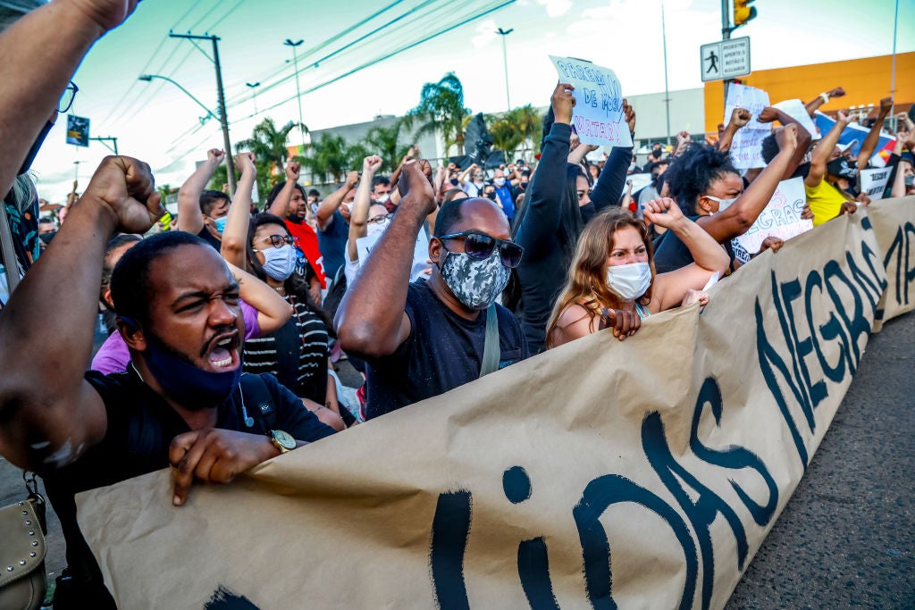 Black Lives Matter Protests Erupt in Brazil After Black Man Beaten to Death by Security Officers