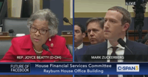 Rep. Joyce Beatty Presses Mark Zuckerberg Like a Panini Over Facebook's Dismal Civil Rights Record
