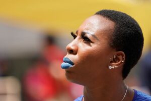 U.S. Hammer Thrower Gwen Berry Raises Fist During National Anthem at Pan Am Games; U.S. Fencer Takes a Knee