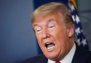 The President Is a Pandemic-Sized Asshole and When He’s Called on It, He Attacks the Media