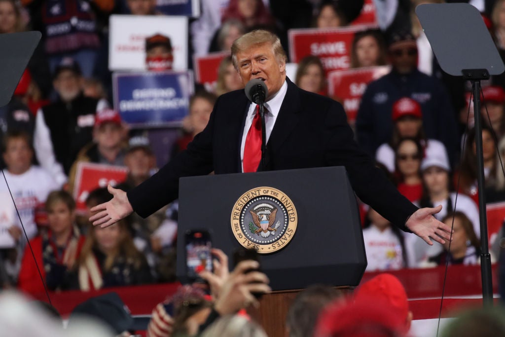 Trump Continues His Campaign to Steal the Election by Fixating on Georgia's Election Results