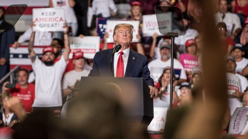 Trump Others ‘the Hispanics’ During Appeal for Latinx Support at New Mexico Rally