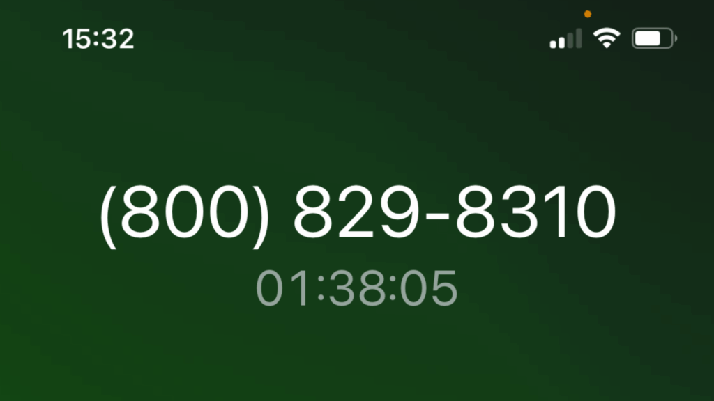 I Sat on Hold for Almost An Hour and 40 Minutes Only to Be Told The Call Could Not Be Completed And I'm Hoppin' Mad