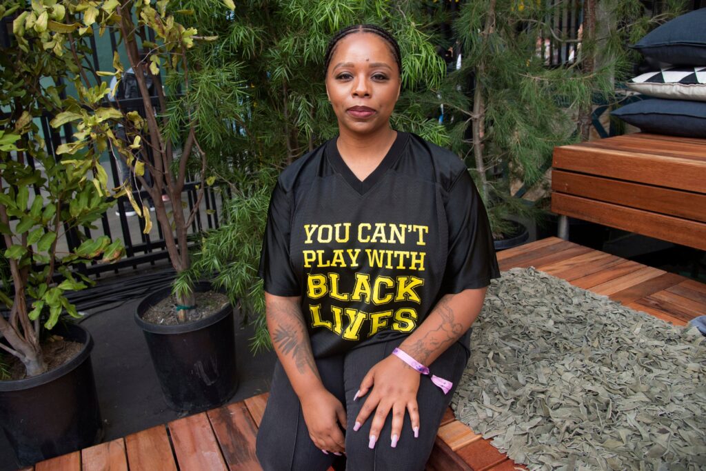 Activist Patrisse Cullors Delivers Final Rallying Cry to Black Voters: 'Add to the Power We Built in the Streets'