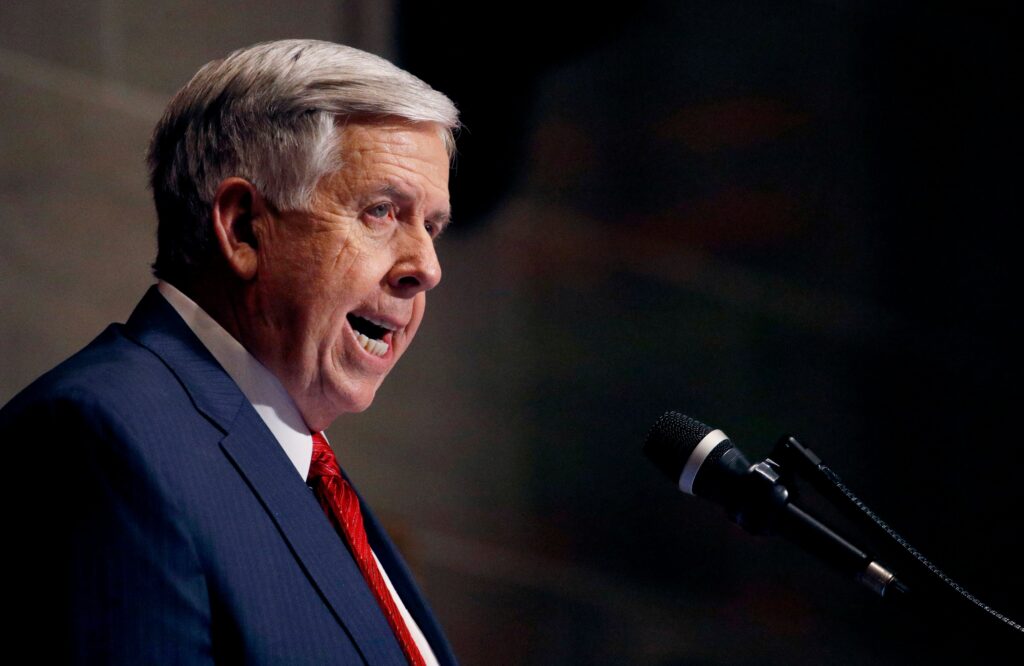 Missouri Governor After Seeing Alabama’s Abortion Ban: Hold My Moonshine