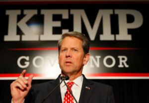 Georgia Republicans Celebrate Restricting Access to Abortion with a Fist Bump