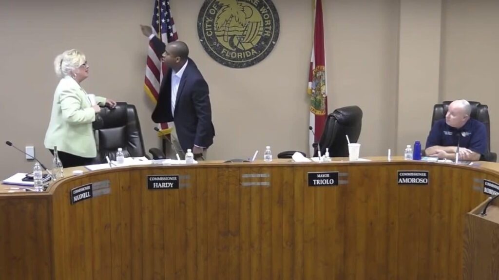 'Power' Play: Lake Worth Beach Commissioner Omari Hardy Gives Mayor Pam Triolo a Full Dressing-Down During Emergency Community Board Meeting in Florida