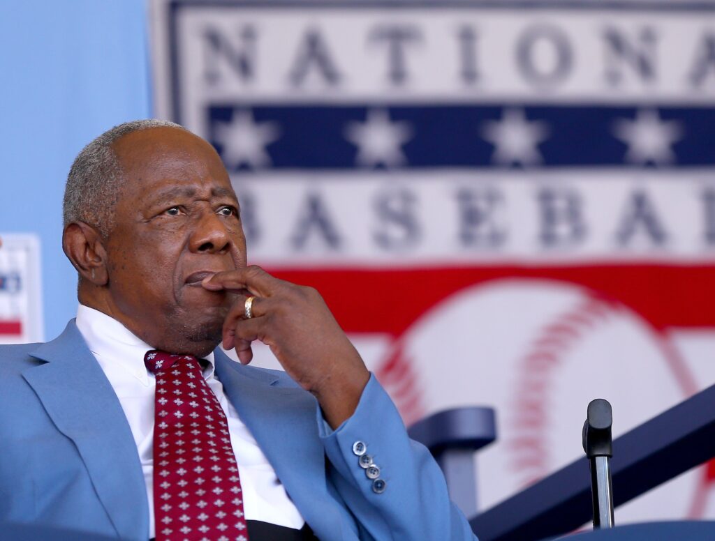 Hammerin’ Hank Aaron, Once Baseball’s Home Run King, Dies at 86