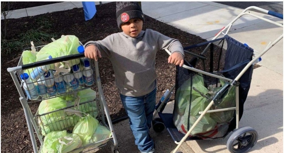 What Were You Doing When You Were Seven? This Kid Was Spending $600 on Food and Care Packages for People Put Out by Coronavirus Pandemic