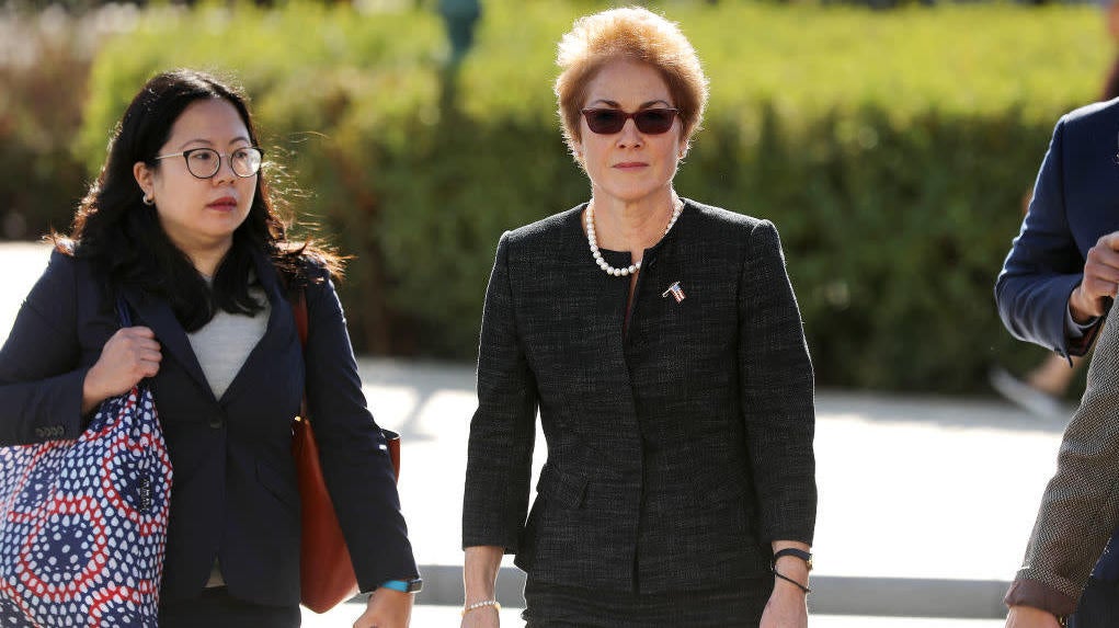 Ex US Ambassador to Ukraine Tells House Impeachment Investigators Trump Dumped Her Based on ‘False Claims’
