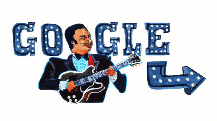 Google Celebrates Late, Great Blues Legend B.B. King on 94th Birthday