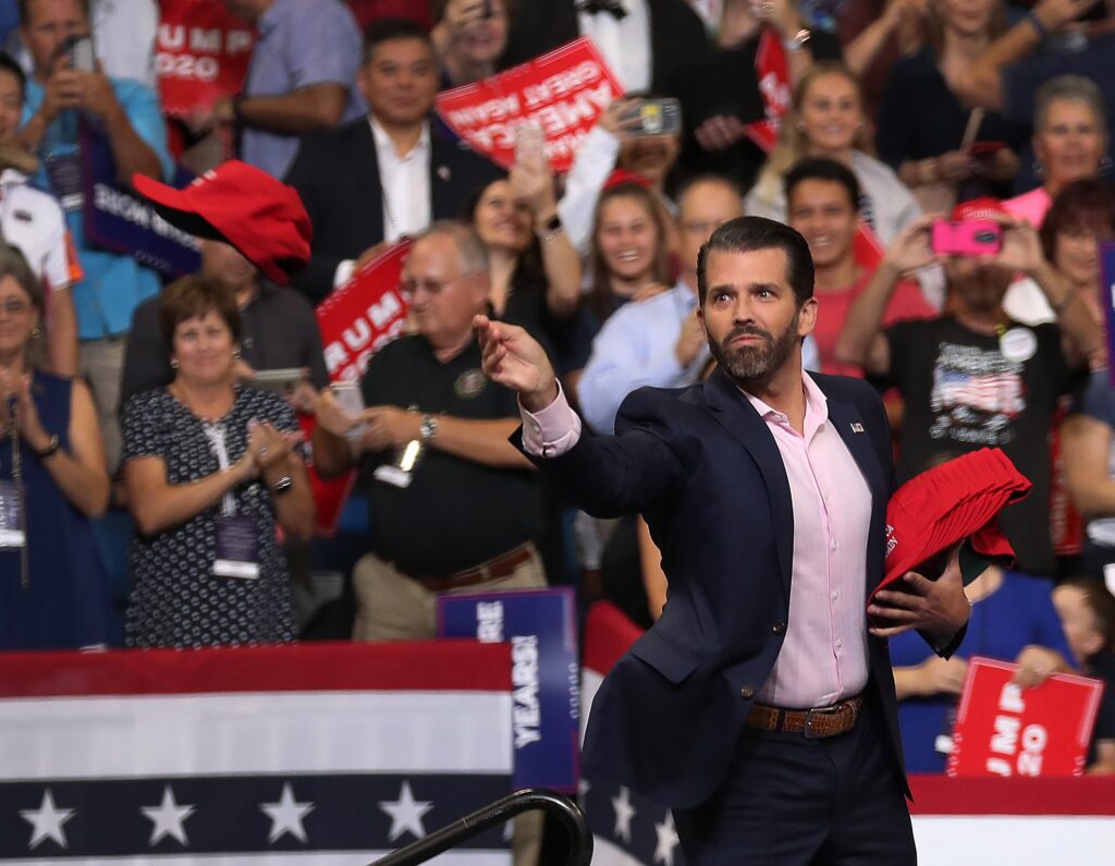 Donald Trump, Jr. Gets Clowned For Channeling Johnnie Cochran's Famous O.J. Simpson Defense Regarding His Pappy's Impeachment Acquittal