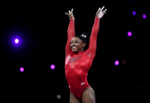 Simone Biles, Steph Curry Among Athletes Donating Memorabilia for COVID-19 Relief Fund